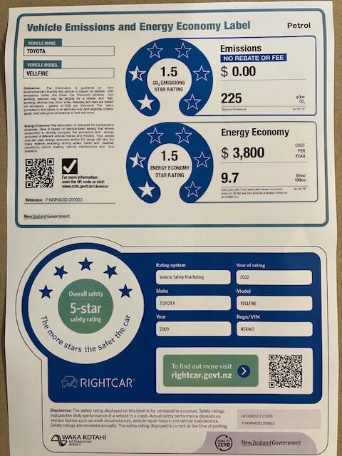 2009 Toyota Vellfire, 8 Seater Coach, Auto