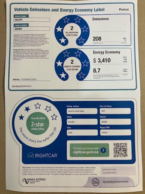 2008 Holden Barina, 1.6 Auto Hatch