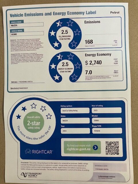 2004 Mazda Demio S/Wagon, Auto