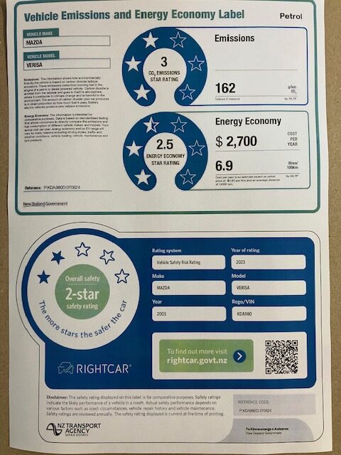 2005 Mazda Verisa, 1.5, Auto